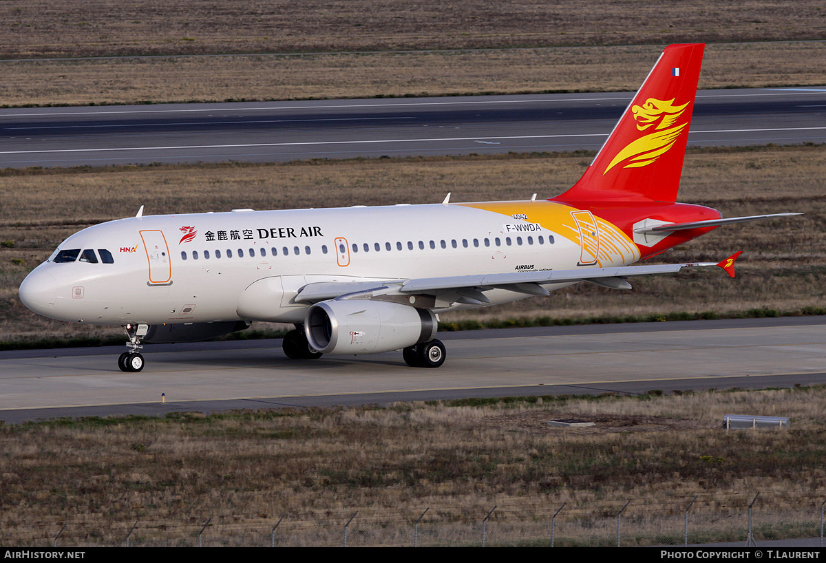 Aircraft Photo of F-WWDA | Airbus ACJ319 (A319-132/CJ) | Deer Air | AirHistory.net #250050