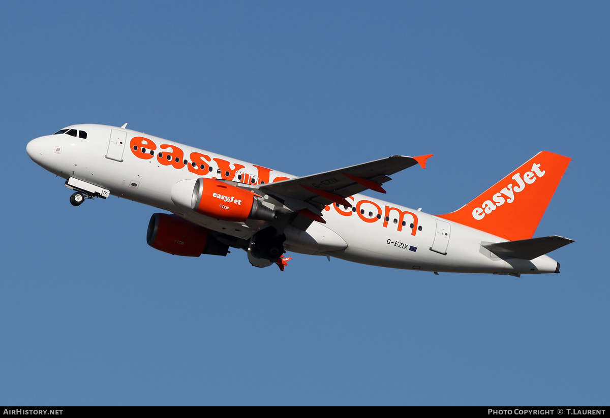 Aircraft Photo of G-EZIX | Airbus A319-111 | EasyJet | AirHistory.net #250053