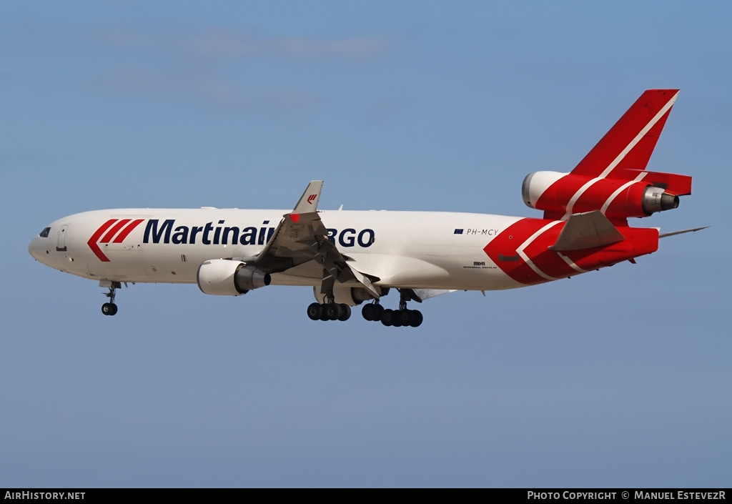 Aircraft Photo of PH-MCY | McDonnell Douglas MD-11/F | Martinair Cargo | AirHistory.net #250083