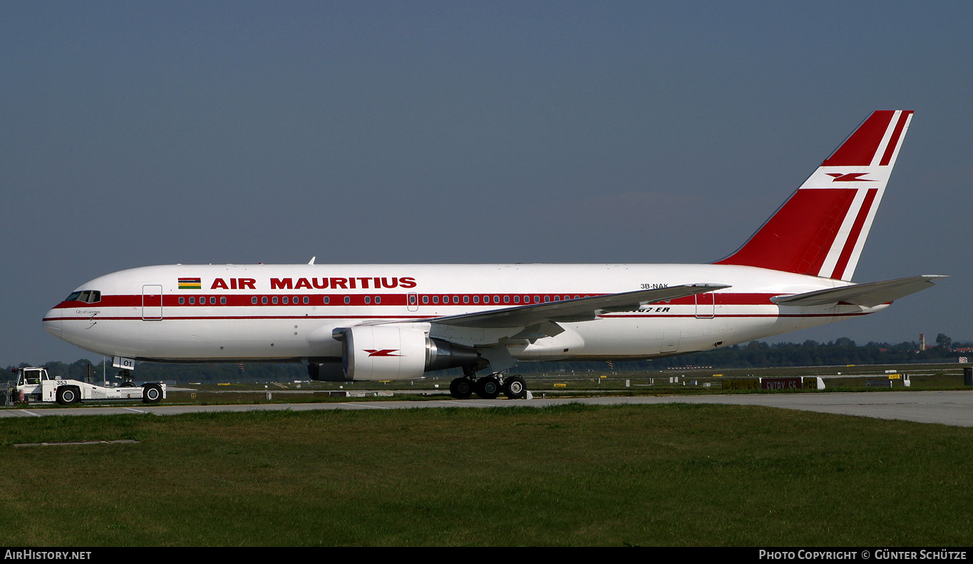 Aircraft Photo of 3B-NAK | Boeing 767-23B/ER | Air Mauritius | AirHistory.net #250091