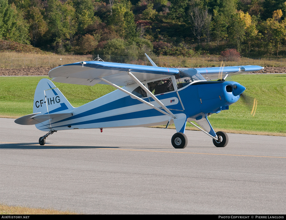 Aircraft Photo of CF-IHG | Piper PA-20X | AirHistory.net #250097