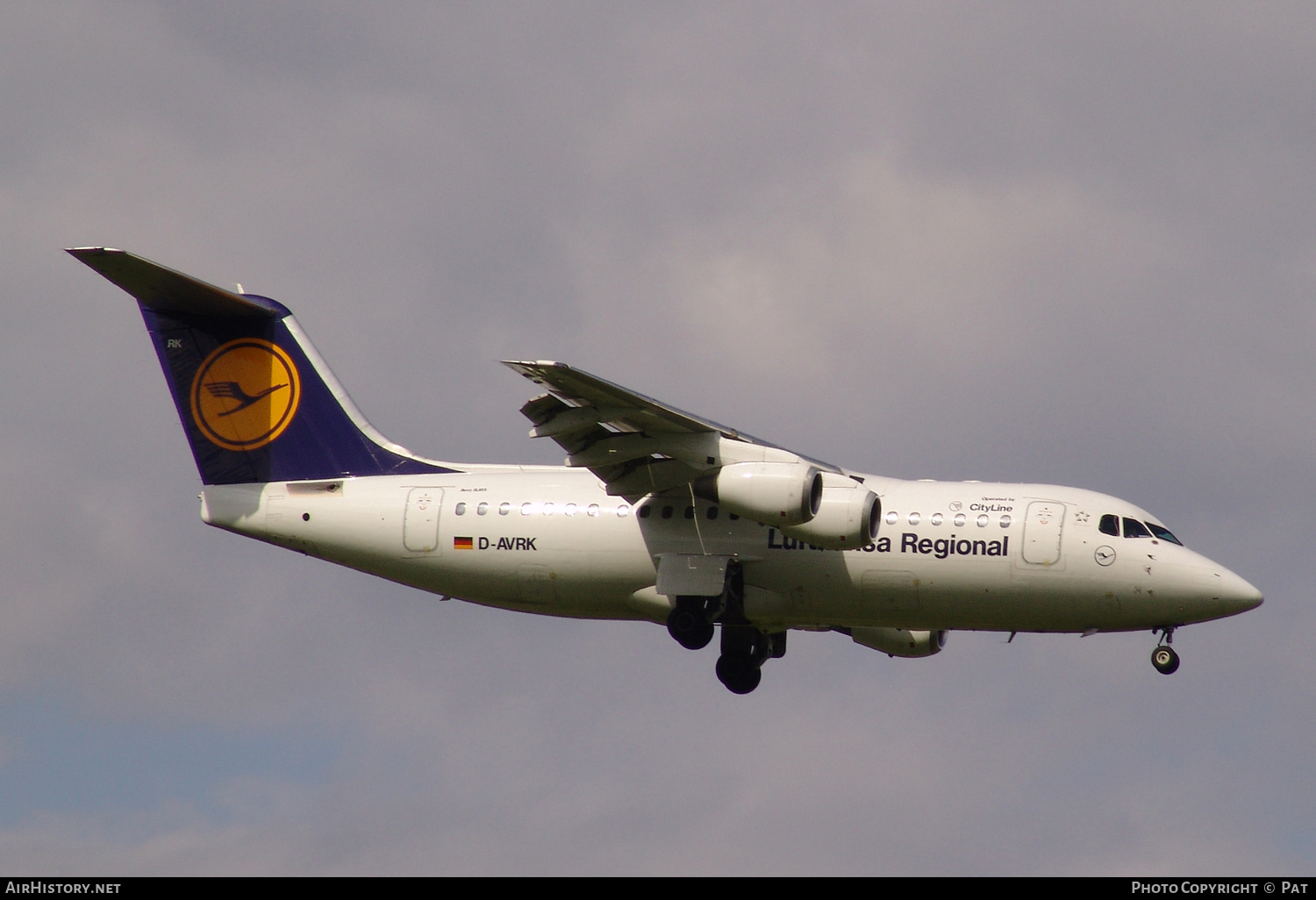 Aircraft Photo of D-AVRK | British Aerospace Avro 146-RJ85 | Lufthansa Regional | AirHistory.net #250121