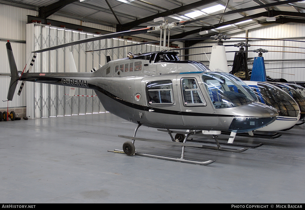 Aircraft Photo of G-REMH | Bell 206B-3 JetRanger III | AirHistory.net #250131