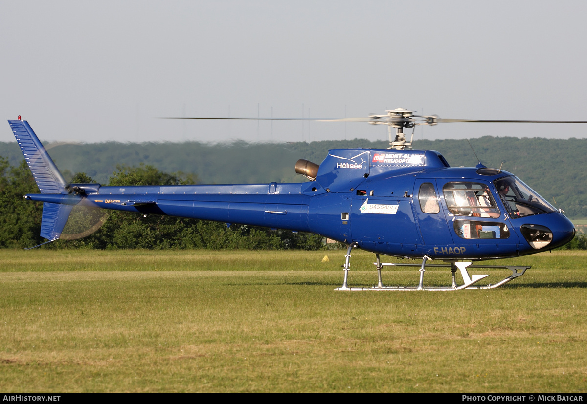 Aircraft Photo of F-HAOP | Eurocopter AS-350B-2 Ecureuil | Mont Blanc Hélicoptères | AirHistory.net #250132