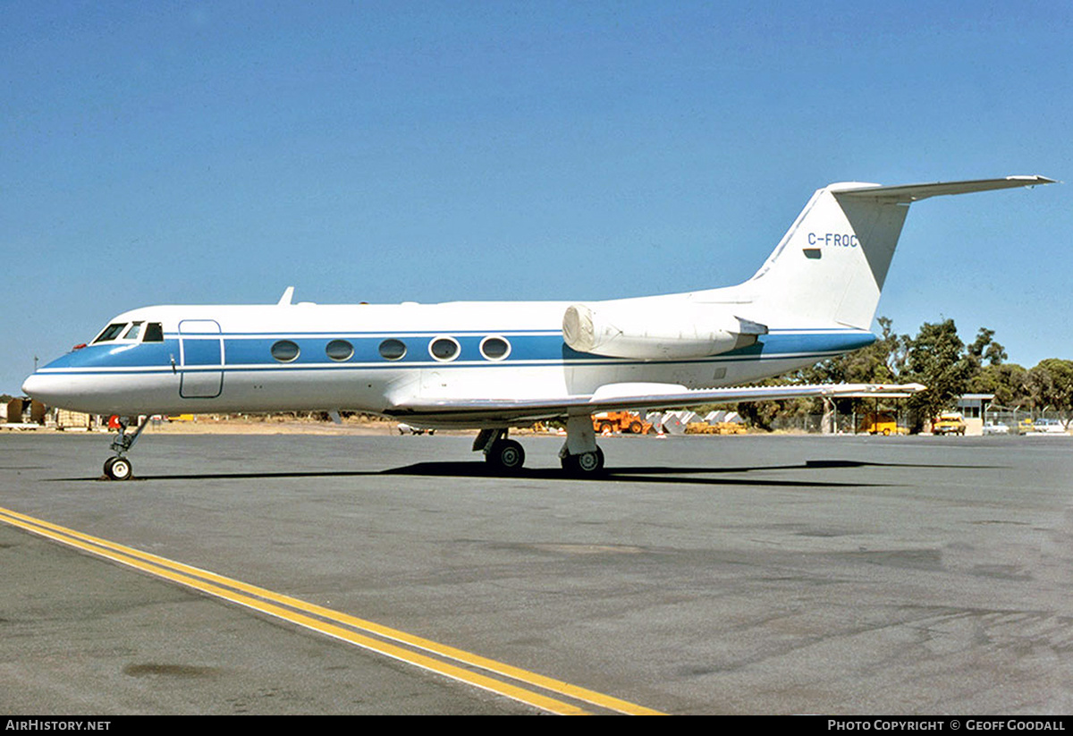 Aircraft Photo of C-FROC | Grumman American G-1159 Gulfstream II | AirHistory.net #250138