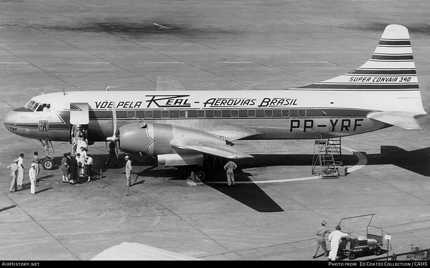 Aircraft Photo of PP-YRF | Convair 340-62 | REAL - Aerovias Brasil | AirHistory.net #250143