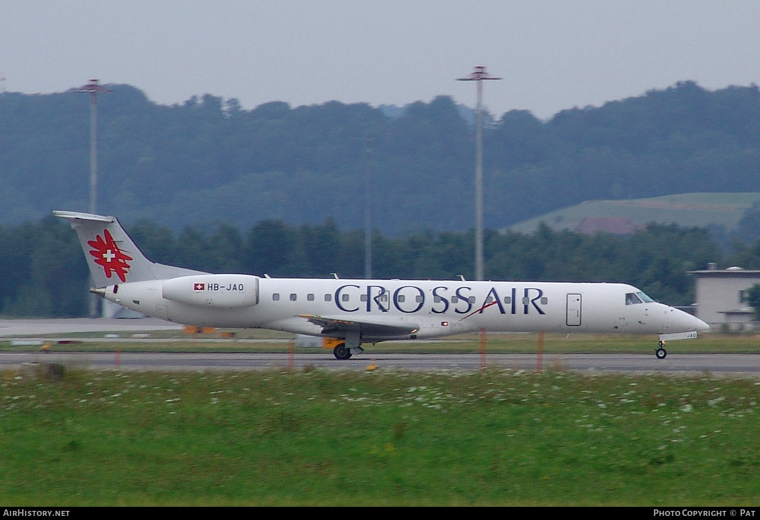 Aircraft Photo of HB-JAO | Embraer ERJ-145LU (EMB-145LU) | Crossair | AirHistory.net #250145