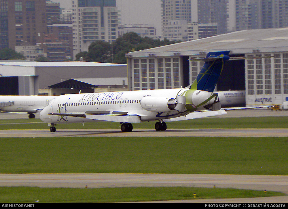 Aircraft Photo of LV-BZH | McDonnell Douglas MD-87 (DC-9-87) | AeroChaco | AirHistory.net #250158