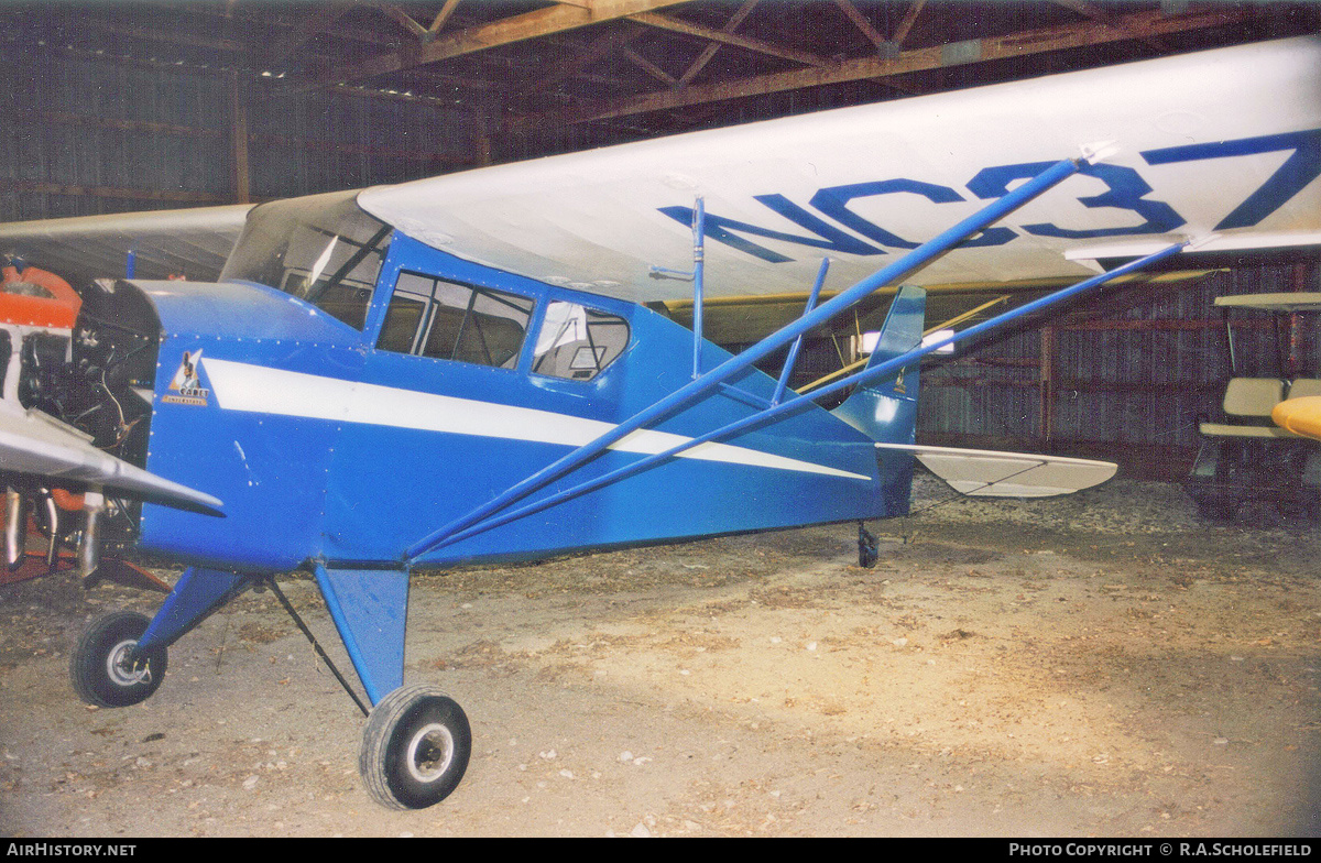 Aircraft Photo of N37381 / NC37381 | Interstate S-1A Cadet | AirHistory.net #250160