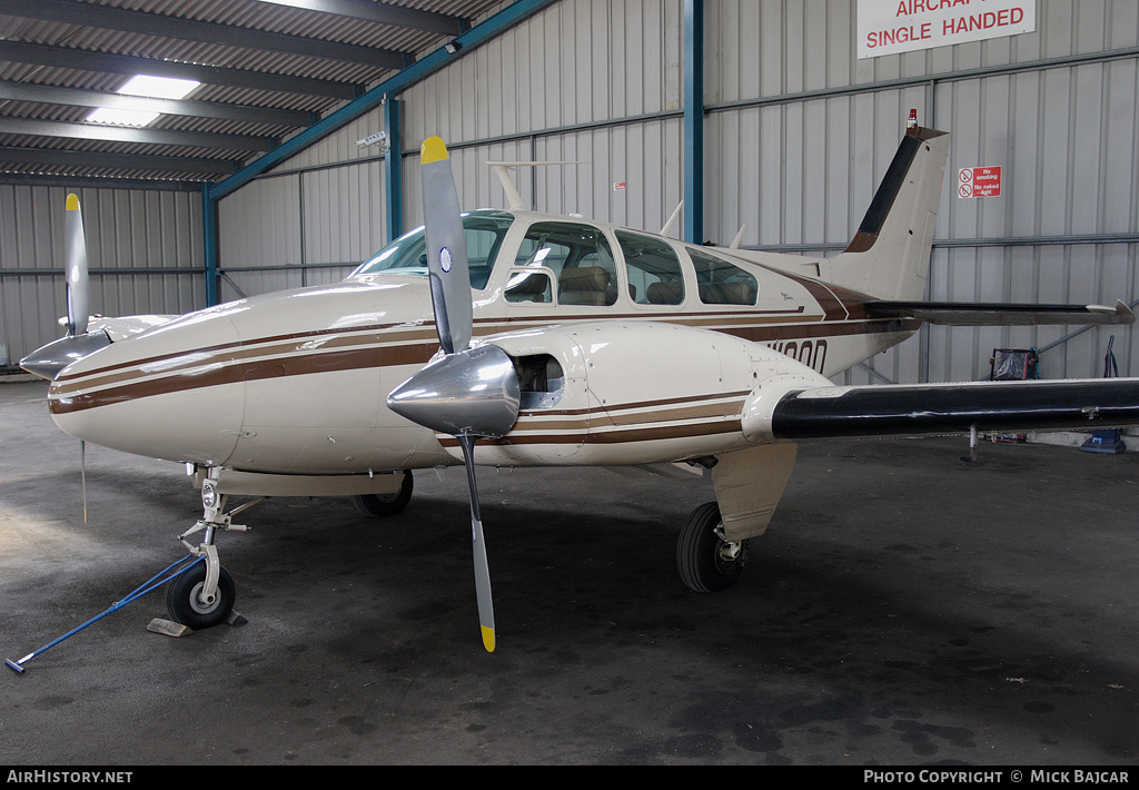 Aircraft Photo of G-WOOD | Beech B55A Baron (95-B55) | AirHistory.net #250164