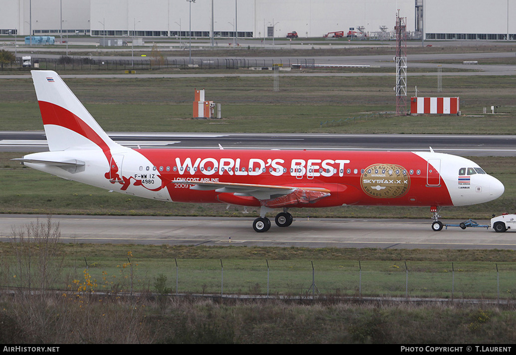 Aircraft Photo of F-WWIZ | Airbus A320-216 | AirAsia | AirHistory.net #250166