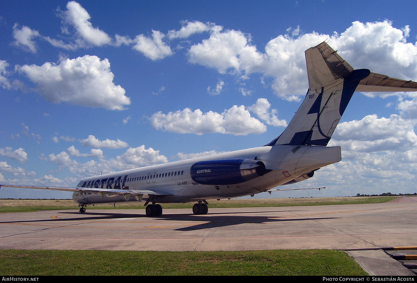 Aircraft Photo of LV-ARF | McDonnell Douglas MD-83 (DC-9-83) | Austral Líneas Aéreas | AirHistory.net #250168