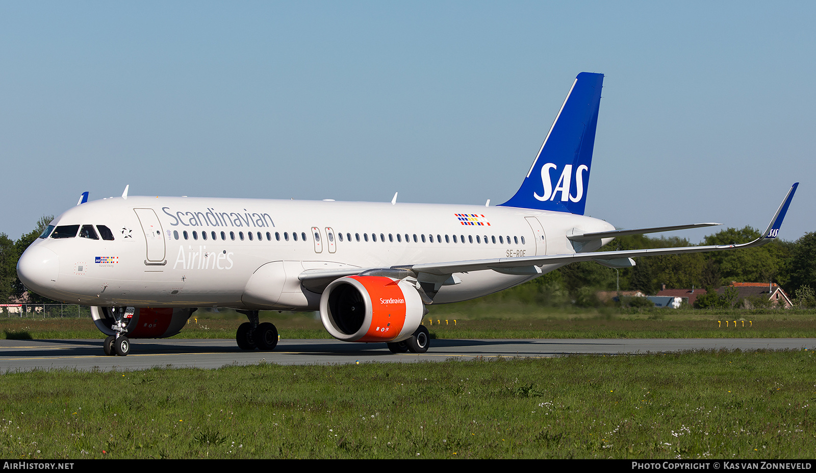 Aircraft Photo of SE-ROE | Airbus A320-251N | Scandinavian Airlines - SAS | AirHistory.net #250176