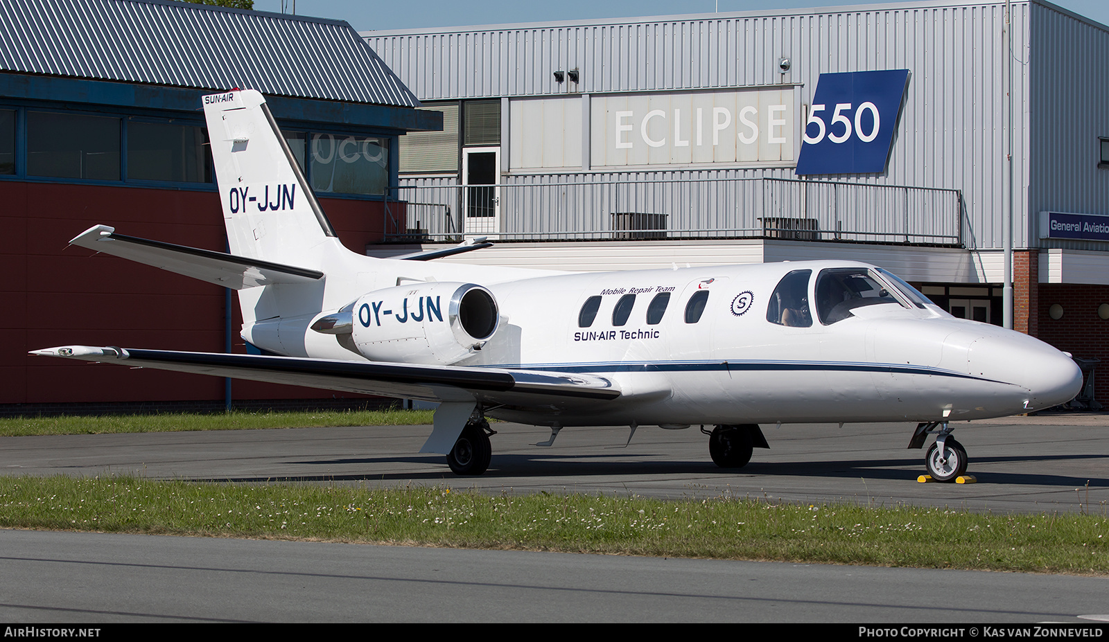 Aircraft Photo of OY-JJN | Cessna 501 Citation I/SP | Sun-Air Technic | AirHistory.net #250177
