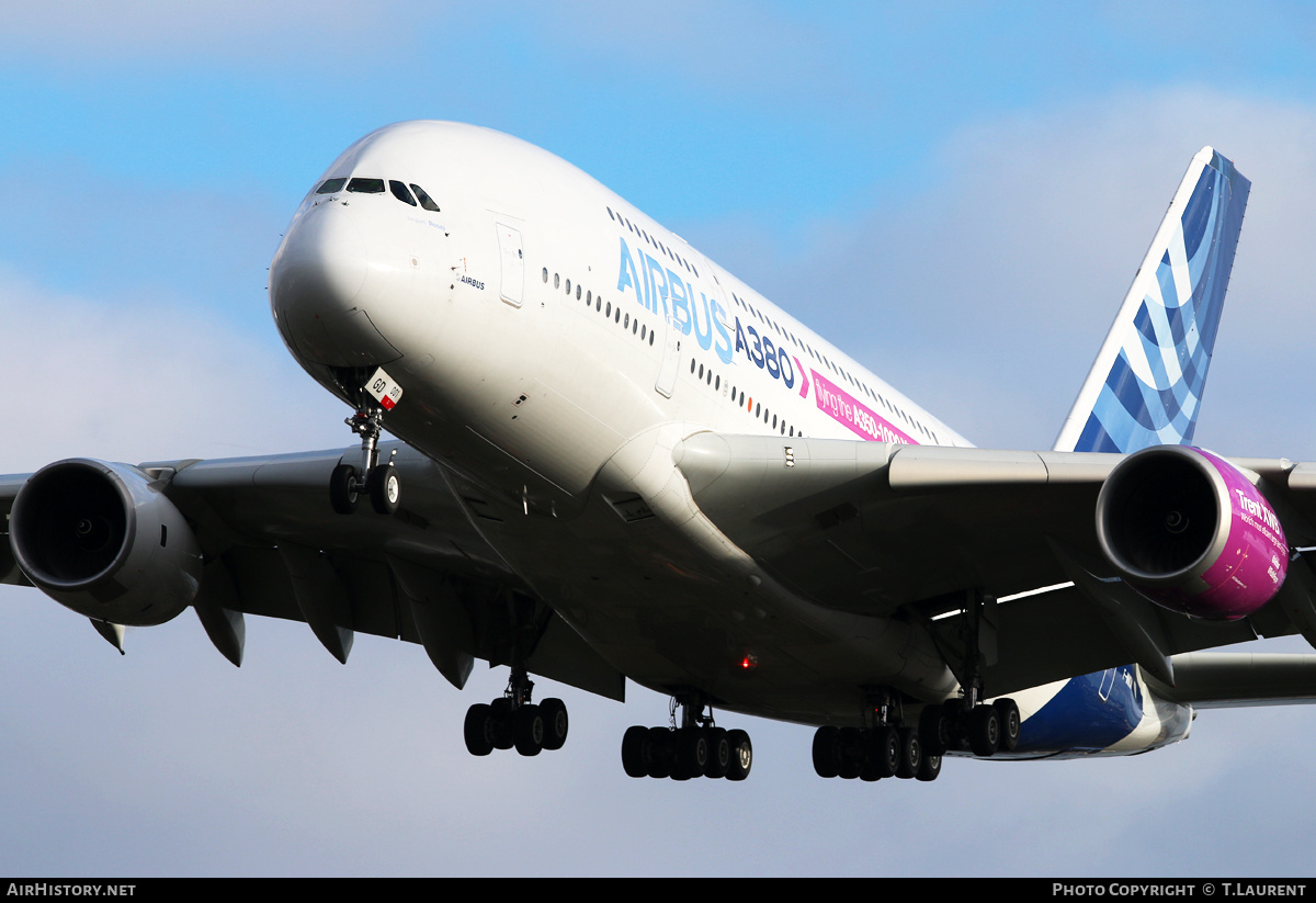 Aircraft Photo of F-WWOW | Airbus A380-841 | Airbus | AirHistory.net #250179