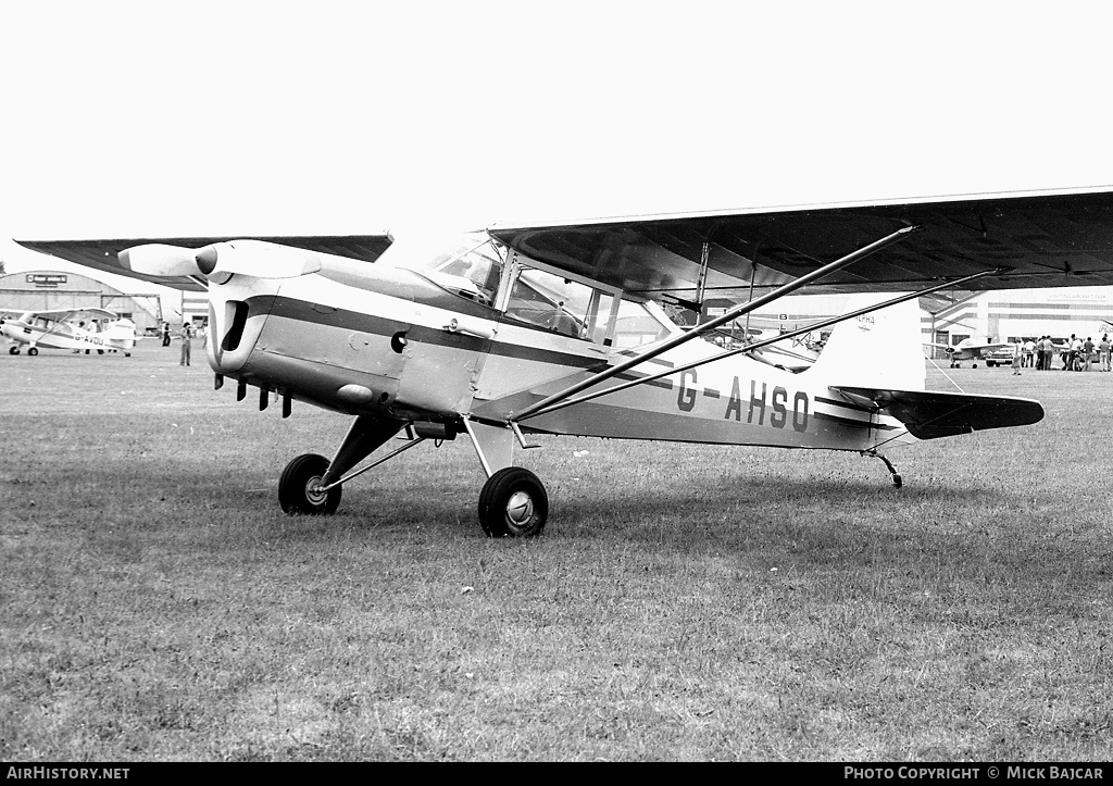 Aircraft Photo of G-AHSO | Auster J-1N Alpha | AirHistory.net #250181