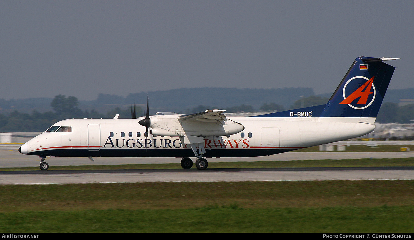 Aircraft Photo of D-BMUC | De Havilland Canada DHC-8-314 Dash 8 | Augsburg Airways | AirHistory.net #250184