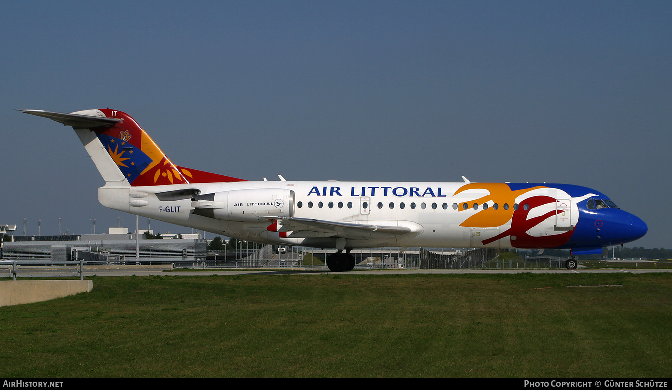 Aircraft Photo of F-GLIT | Fokker 70 (F28-0070) | Air Littoral | AirHistory.net #250191