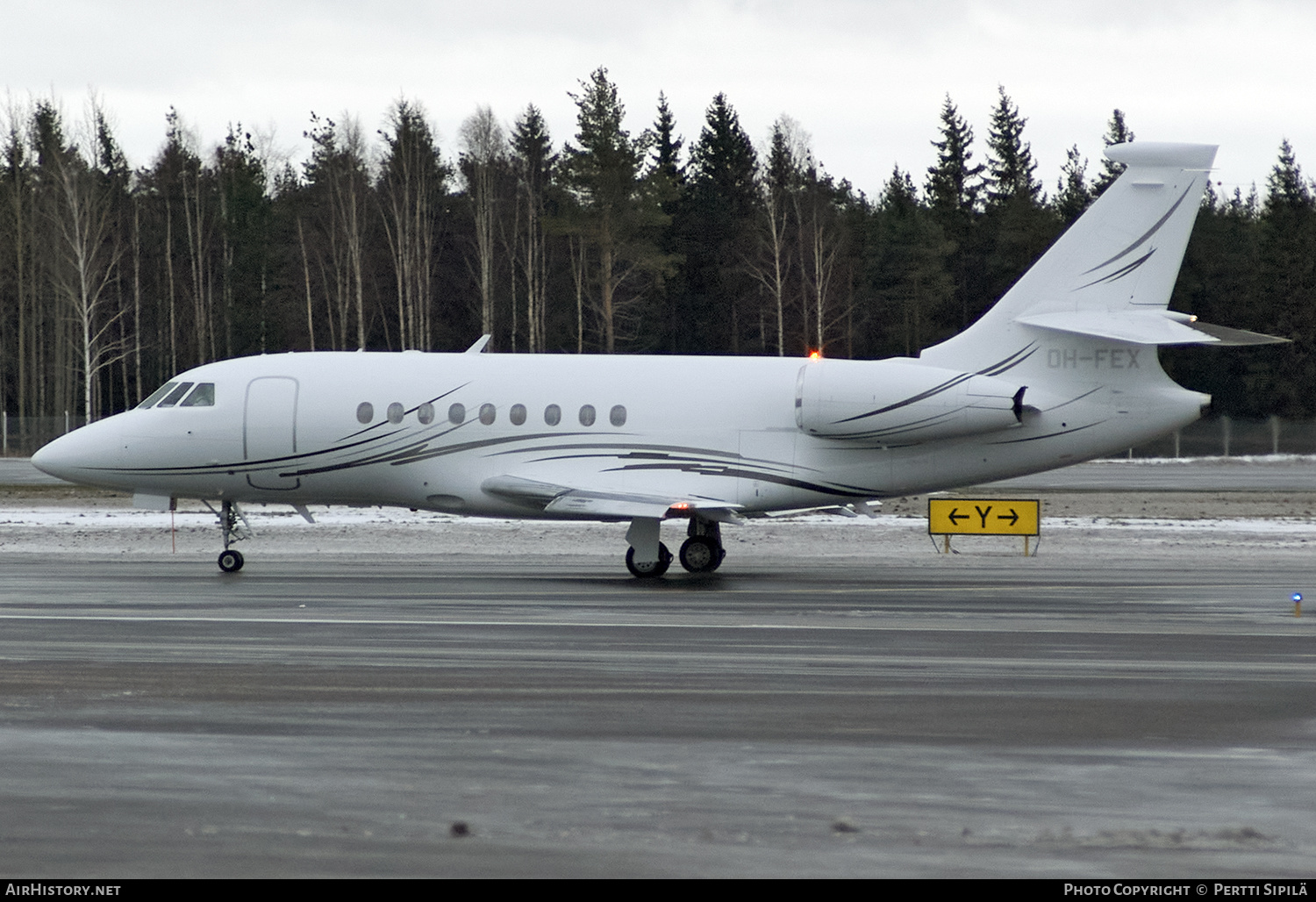 Aircraft Photo of OH-FEX | Dassault Falcon 2000EX | AirHistory.net #250209