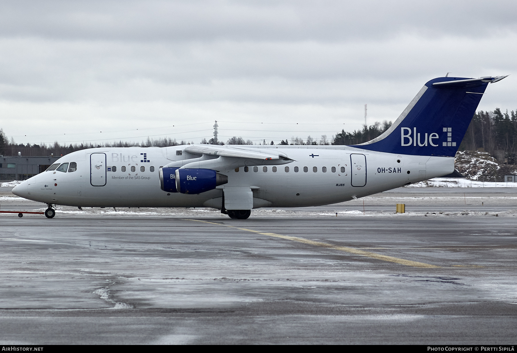 Aircraft Photo of OH-SAH | BAE Systems Avro 146-RJ85 | Blue1 | AirHistory.net #250224