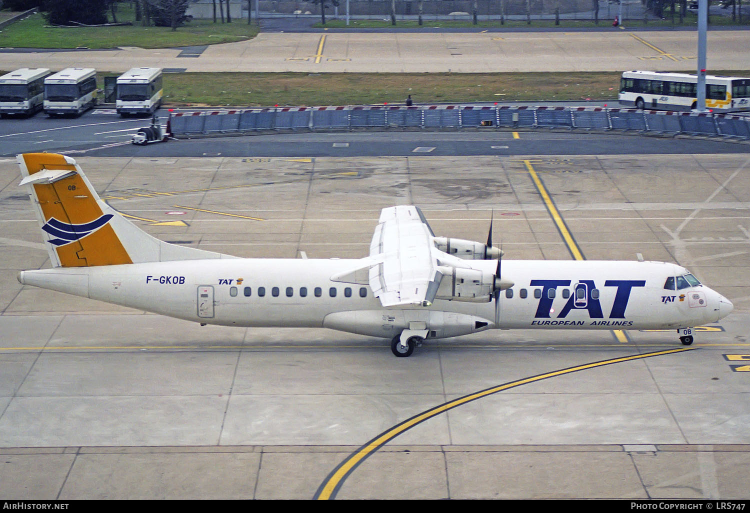 Aircraft Photo of F-GKOB | ATR ATR-72-202 | TAT European Airlines | AirHistory.net #250240