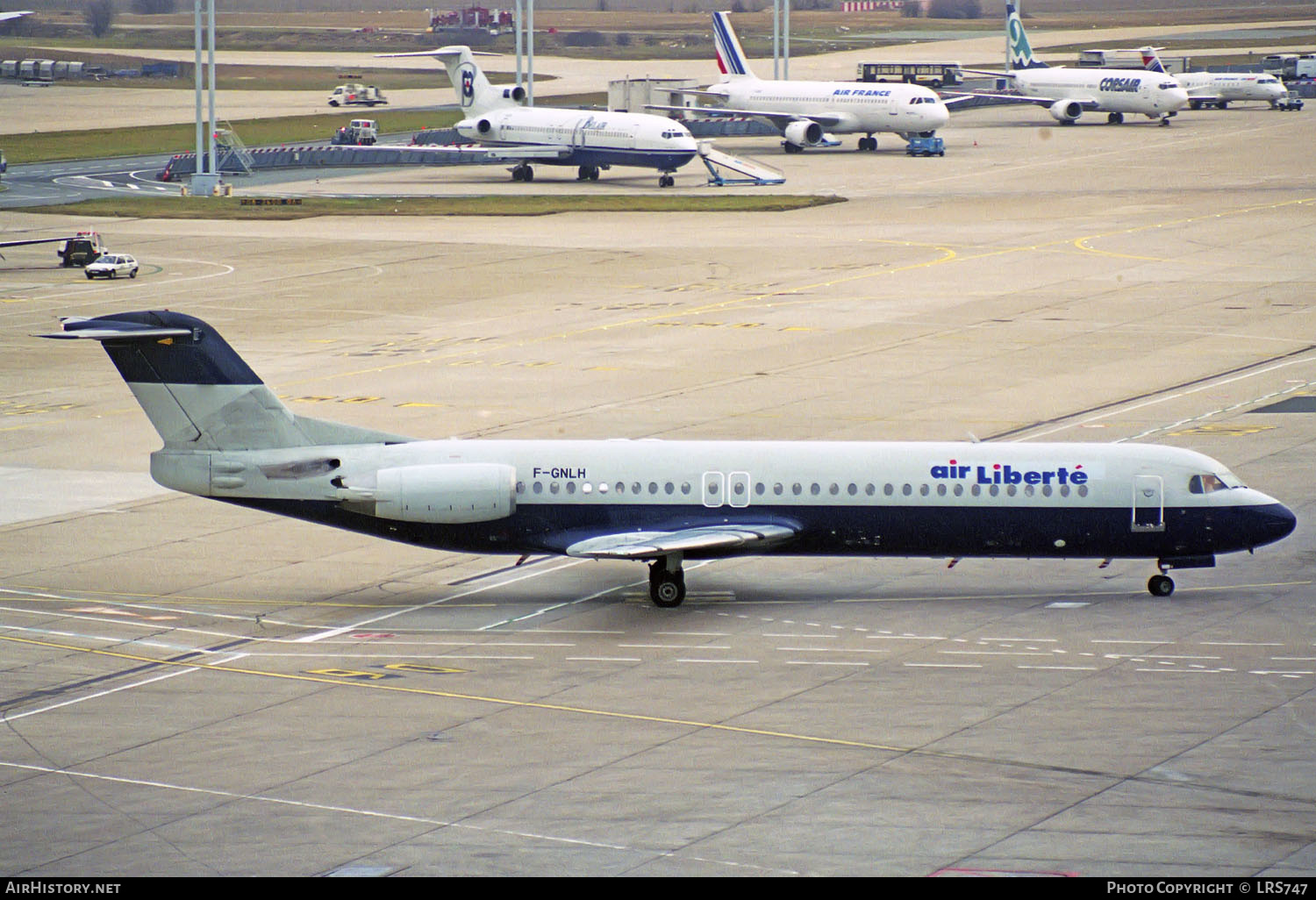 Aircraft Photo of F-GNLH | Fokker 100 (F28-0100) | Air Liberté | AirHistory.net #250243