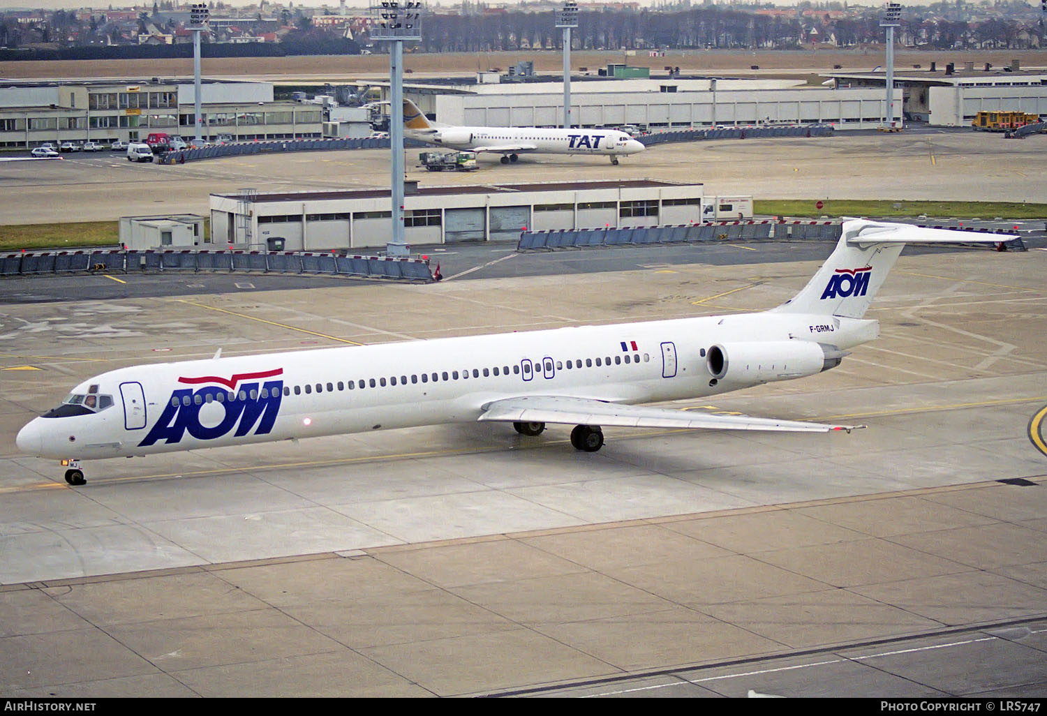 Aircraft Photo of F-GRMJ | McDonnell Douglas MD-83 (DC-9-83) | AOM French Airlines | AirHistory.net #250251
