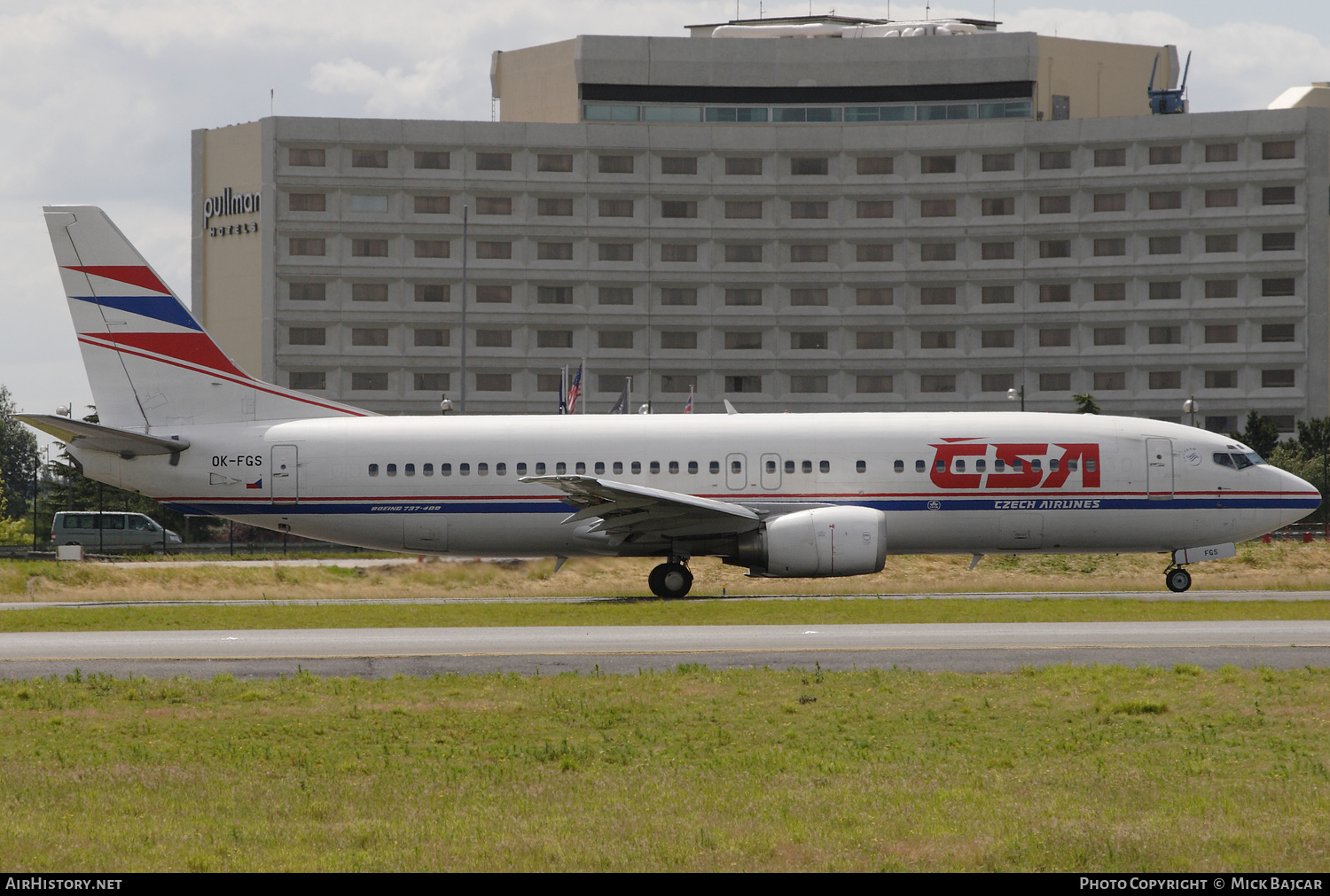 Aircraft Photo of OK-FGS | Boeing 737-45S | ČSA - Czech Airlines | AirHistory.net #250256