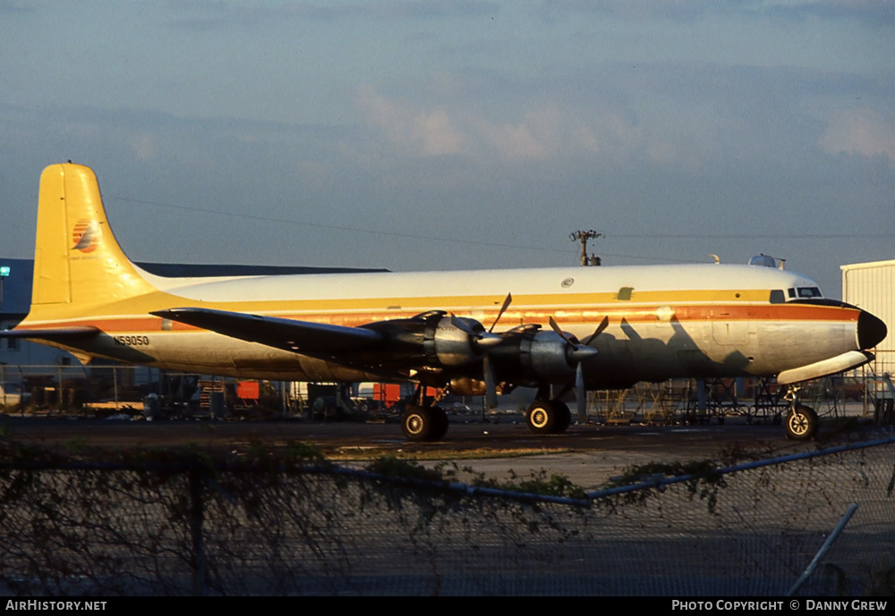 Aircraft Photo of N59050 | Douglas DC-6B | Sunjet International | AirHistory.net #250267