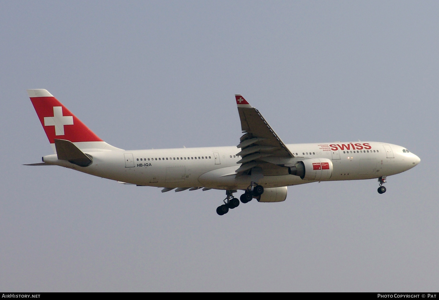 Aircraft Photo of HB-IQA | Airbus A330-223 | Swiss International Air Lines | AirHistory.net #250273