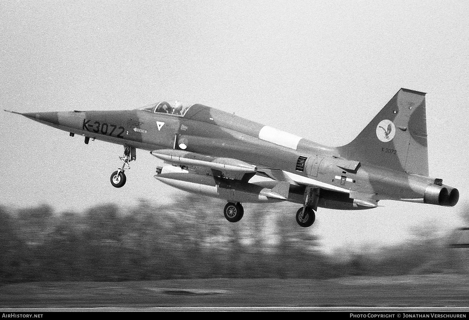 Aircraft Photo of K-3072 | Canadair NF-5A | Netherlands - Air Force | AirHistory.net #250284