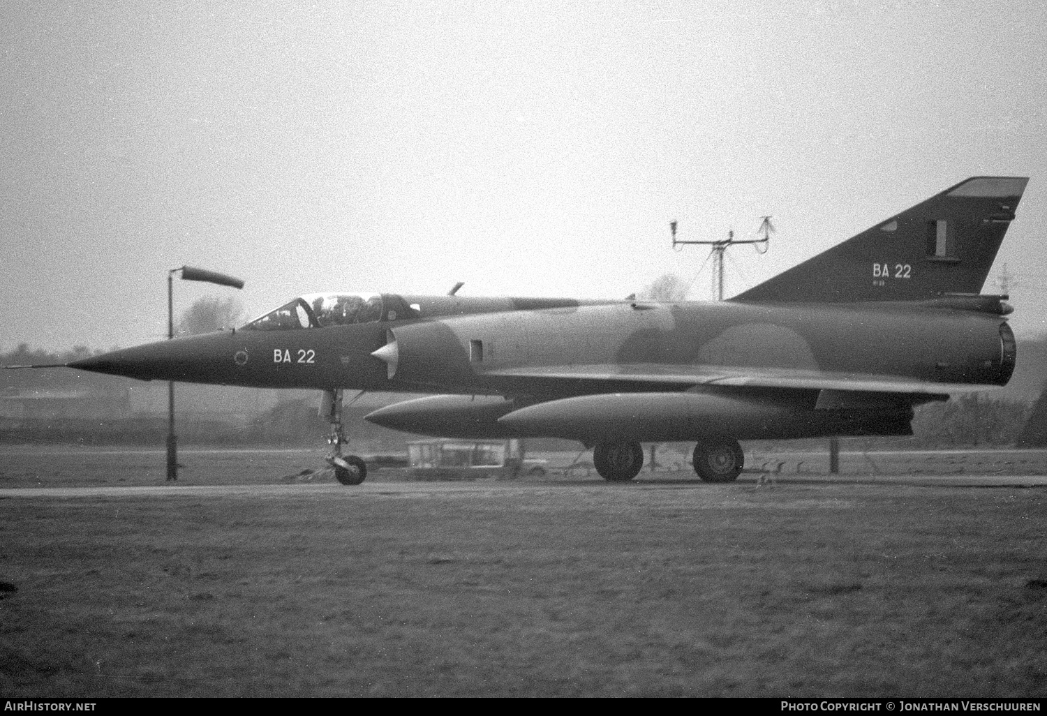 Aircraft Photo of BA22 | Dassault Mirage 5BA | Belgium - Air Force | AirHistory.net #250306