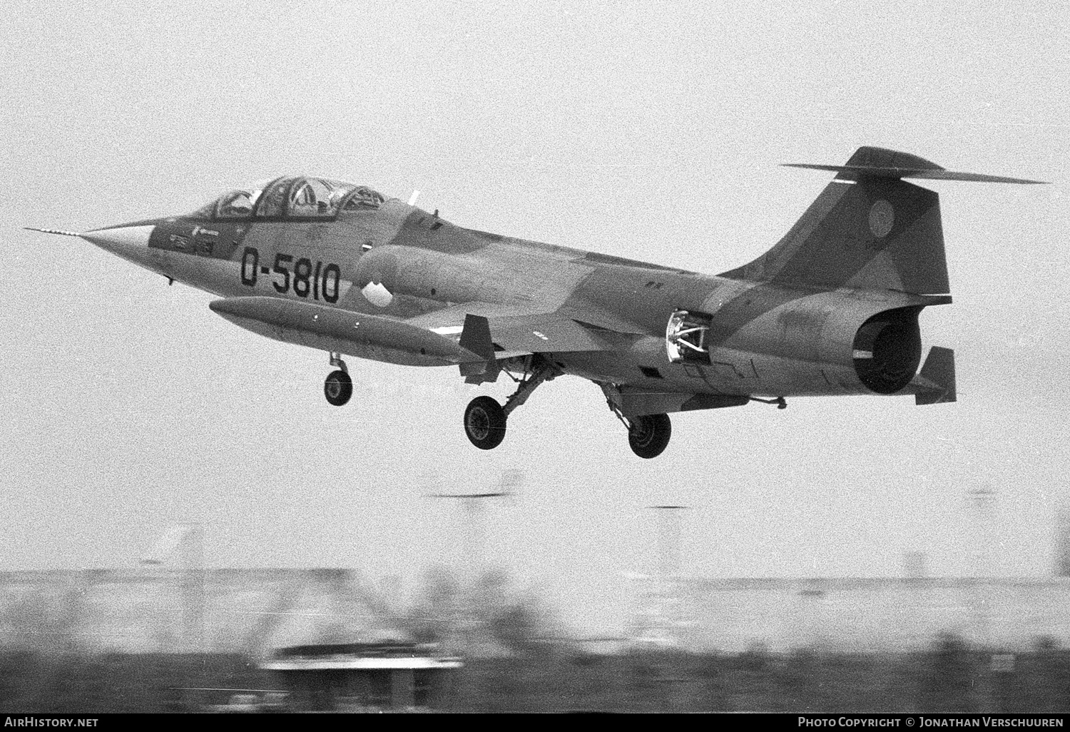 Aircraft Photo of D-5810 | Lockheed TF-104G Starfighter | Netherlands - Air Force | AirHistory.net #250310