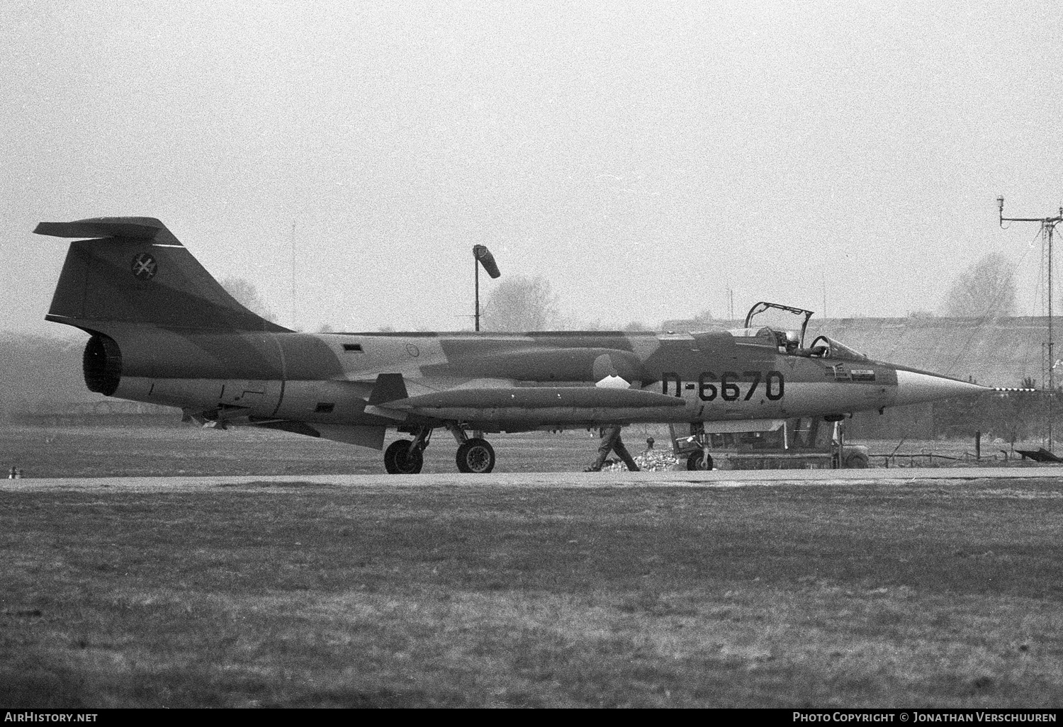 Aircraft Photo of D-6670 | Lockheed F-104G Starfighter | Netherlands - Air Force | AirHistory.net #250311