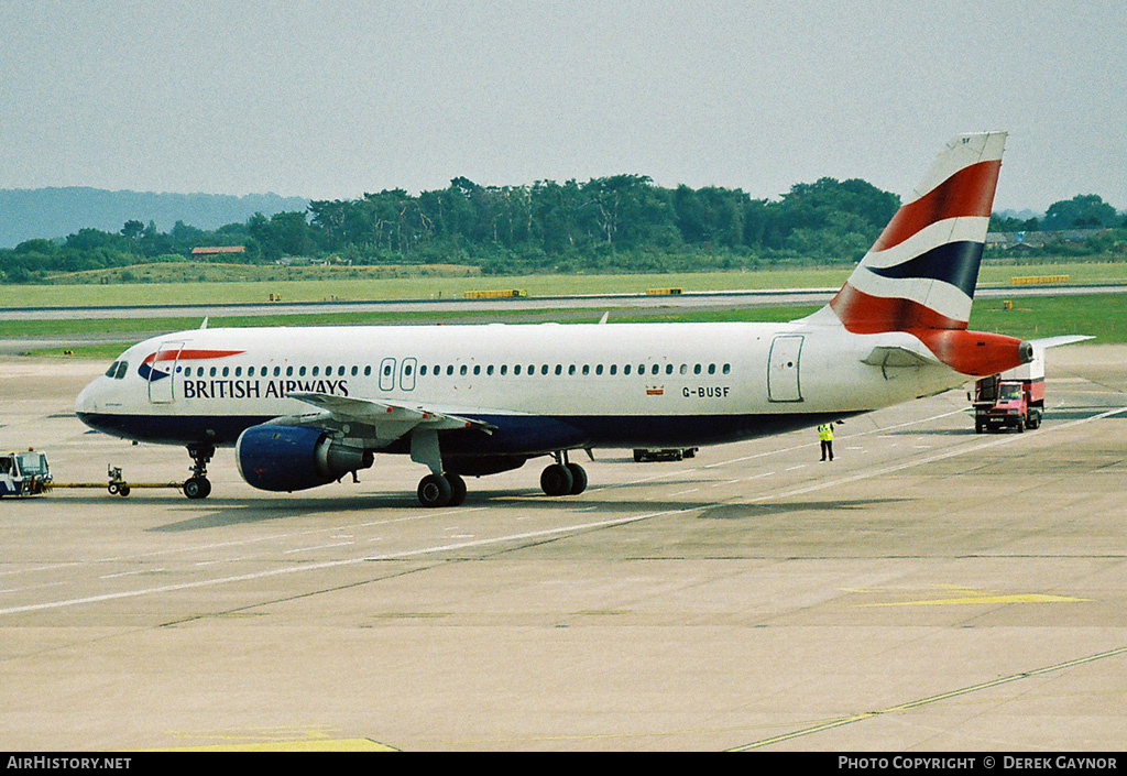 Aircraft Photo of G-BUSF | Airbus A320-111 | British Airways | AirHistory.net #250323