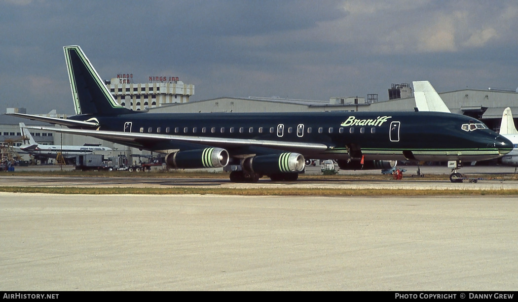 Aircraft Photo of N1804 | McDonnell Douglas DC-8-62 | Braniff International Airways | AirHistory.net #250326