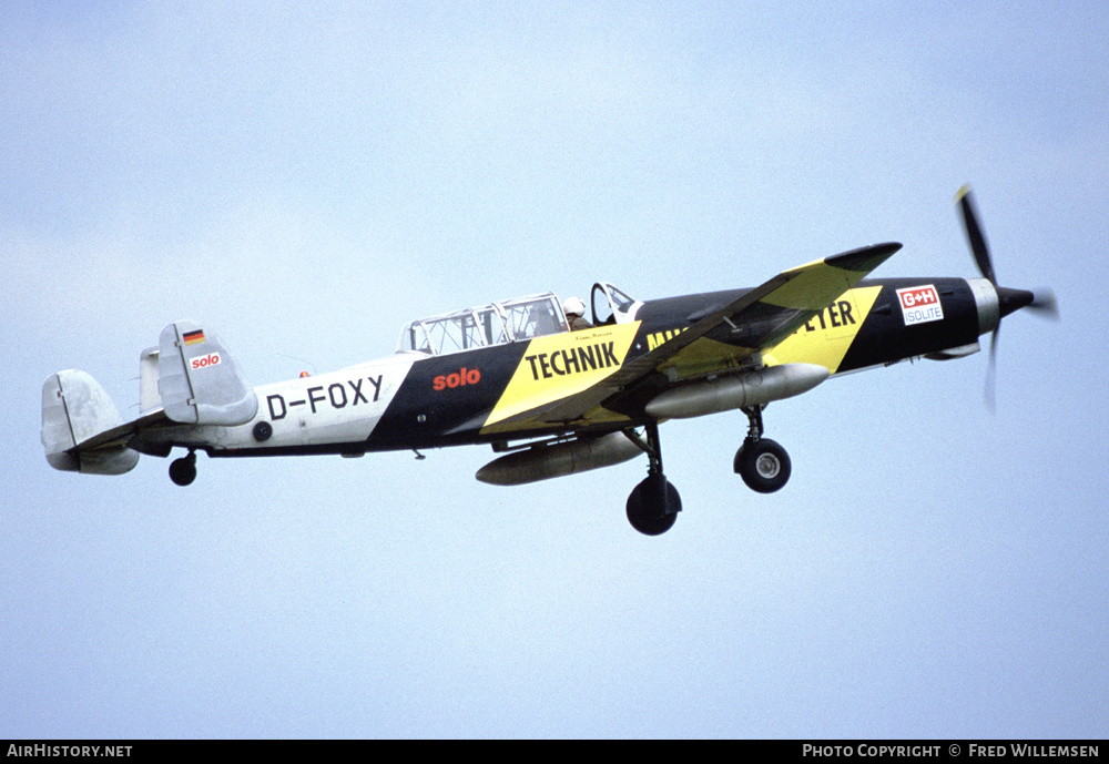 Aircraft Photo of D-FOXY | F+W C-3605 | Technik Museum Speyer | AirHistory.net #250336