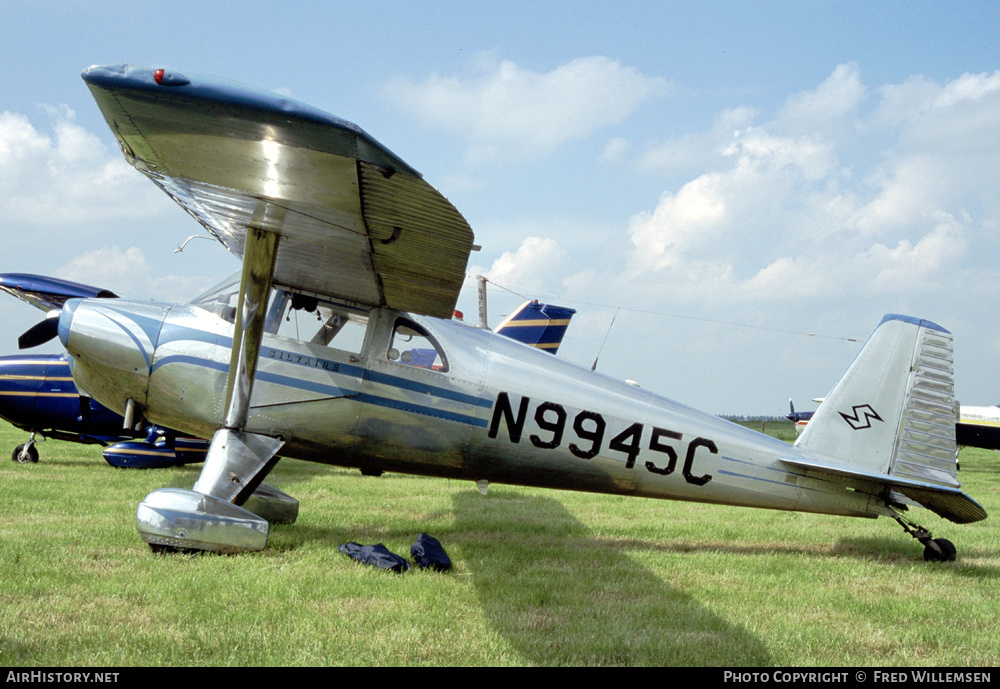 Aircraft Photo of N9945C | Luscombe 8F Silvaire | AirHistory.net #250340