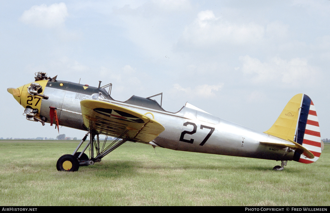 Aircraft Photo of G-AGYY | Ryan PT-22 Recruit (ST3KR) | USA - Air Force | AirHistory.net #250343