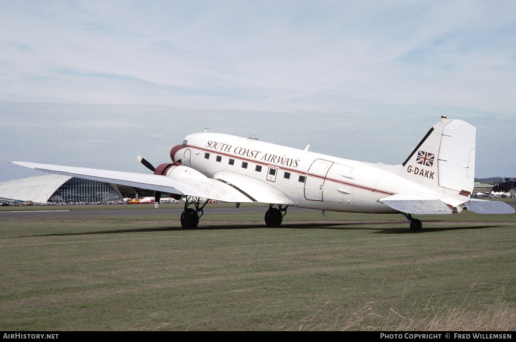 Aircraft Photo of G-DAKK | Douglas C-47A Skytrain | South Coast Airways | AirHistory.net #250348