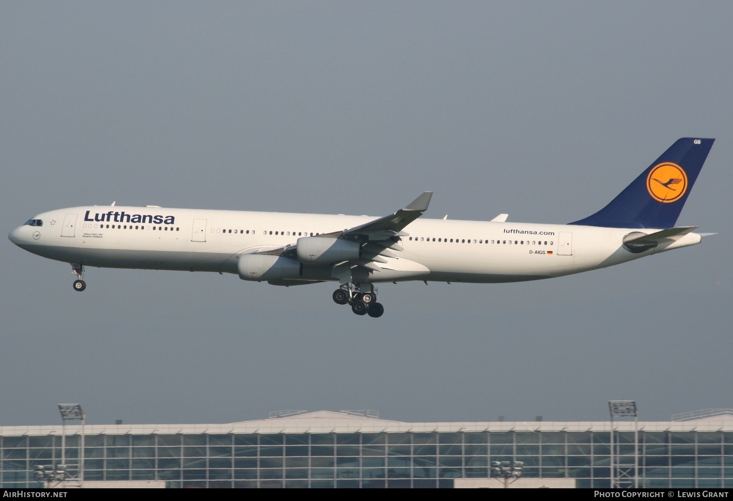 Aircraft Photo of D-AIGS | Airbus A340-313E | Lufthansa | AirHistory.net #250359