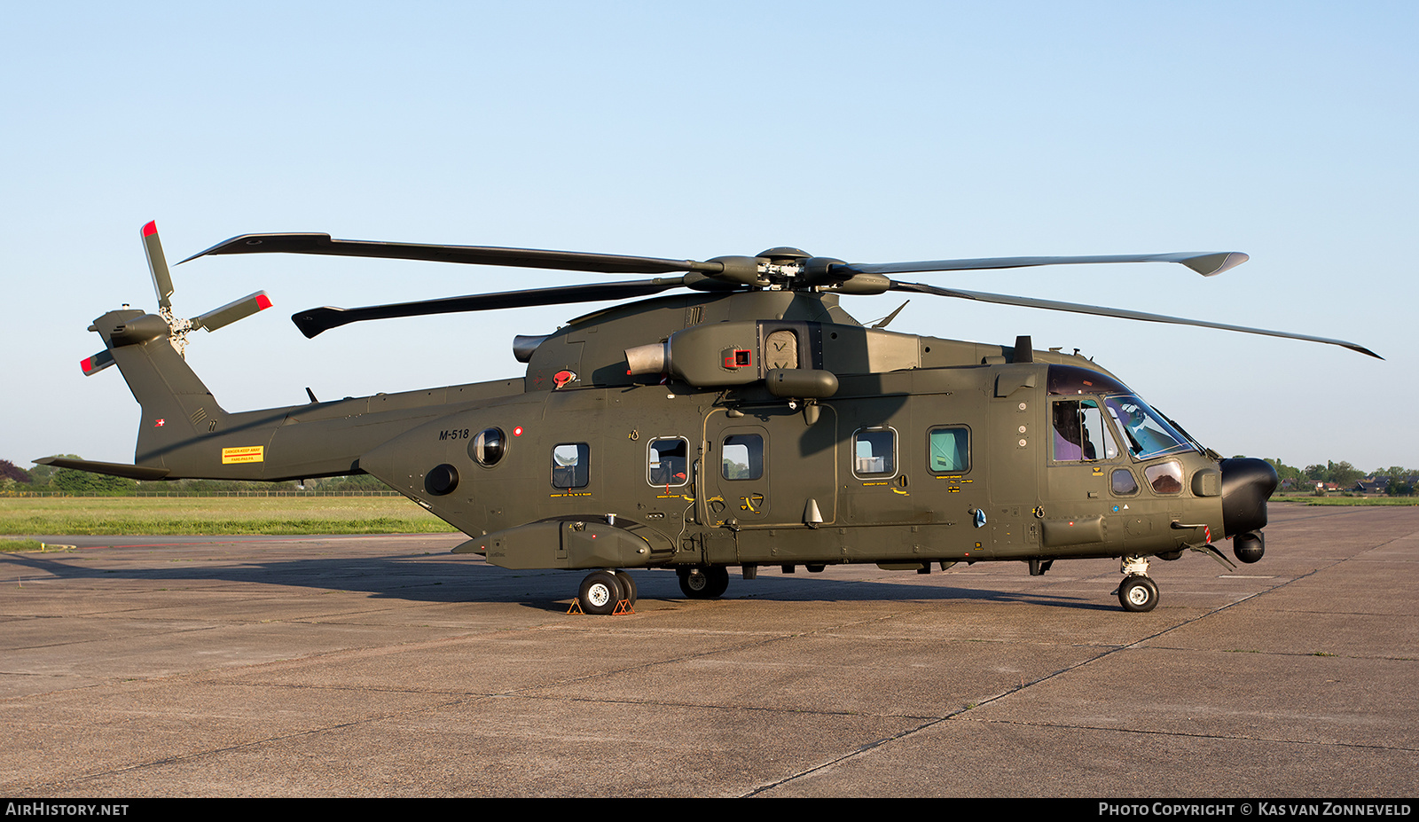 Aircraft Photo of M-518 | AgustaWestland EH101-512 Merlin HC3A | Denmark - Air Force | AirHistory.net #250370