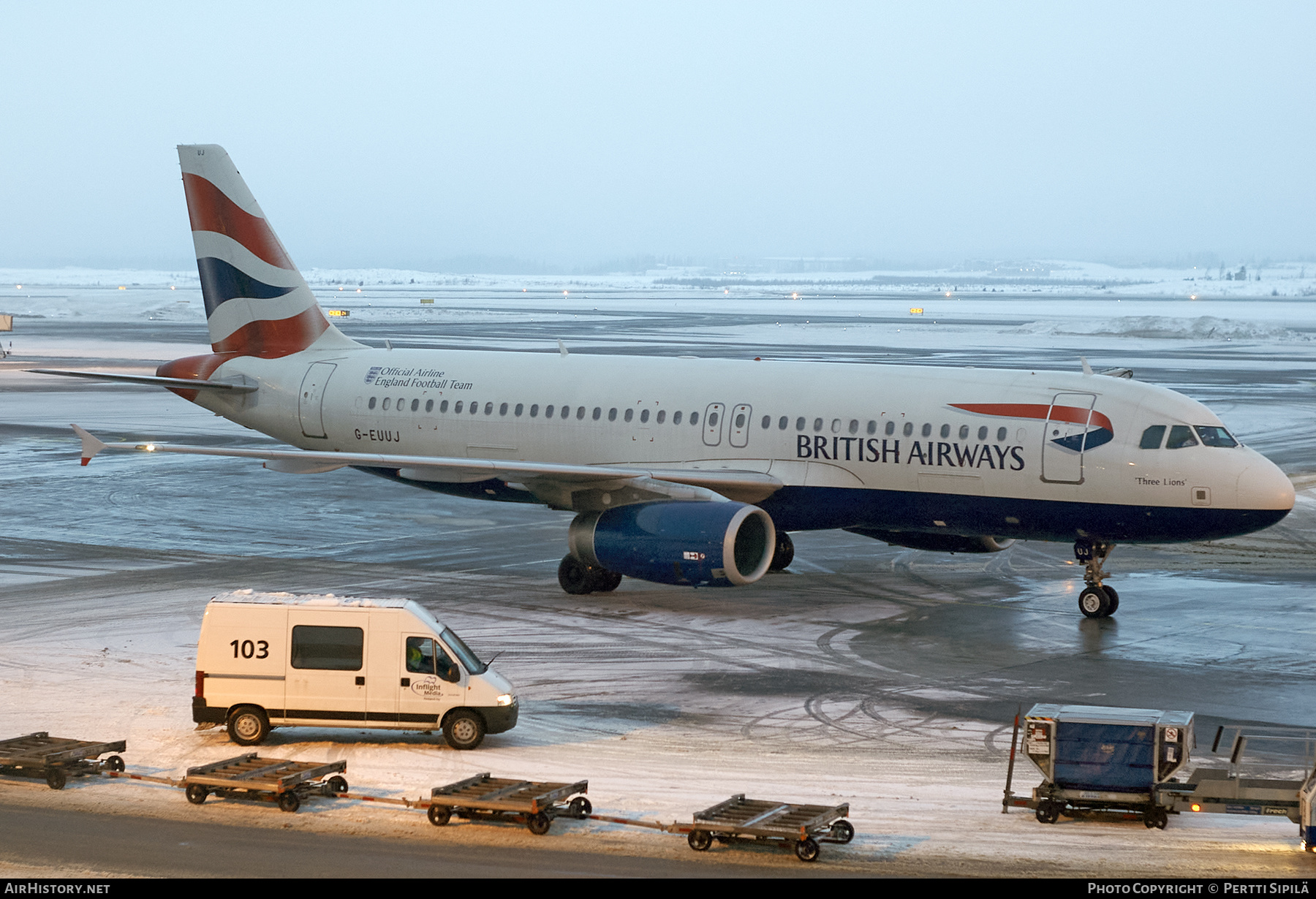 Aircraft Photo of G-EUUJ | Airbus A320-232 | British Airways | AirHistory.net #250374