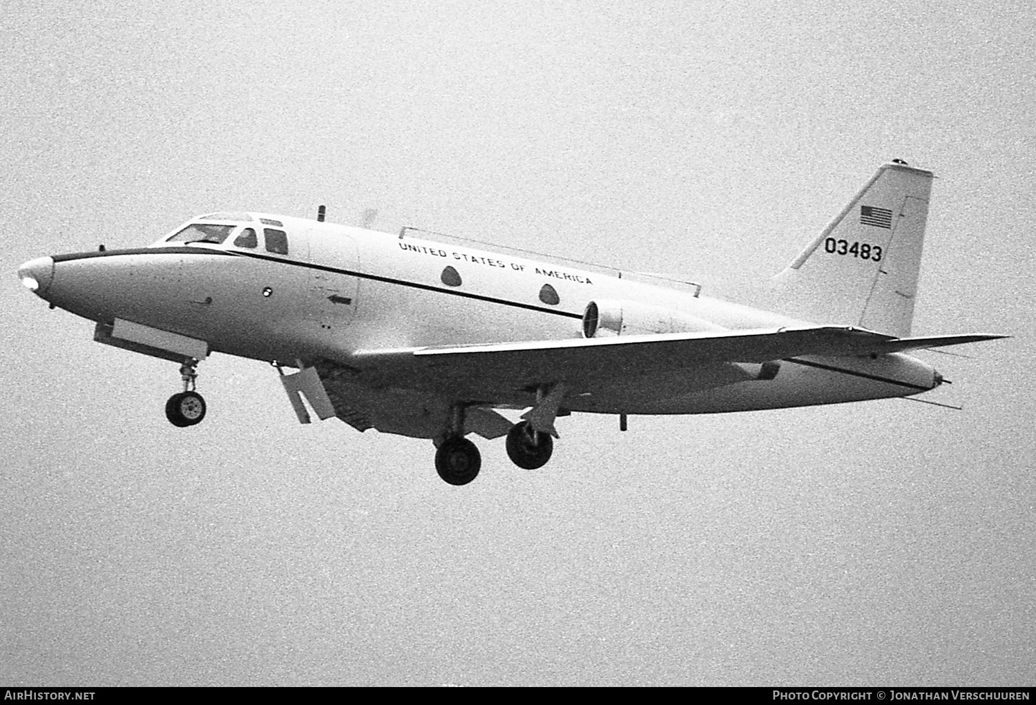 Aircraft Photo of 60-3483 / 03483 | North American CT-39A | USA - Air Force | AirHistory.net #250378