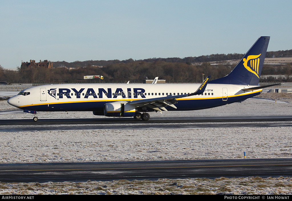 Aircraft Photo of EI-DYW | Boeing 737-8AS | Ryanair | AirHistory.net #250384