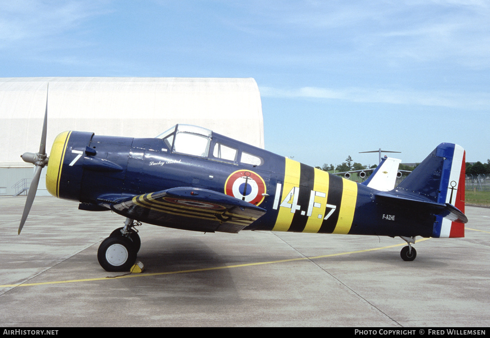 Aircraft Photo of F-AZHE | North American T-6 / NA-68 (mod) | France - Navy | AirHistory.net #250386