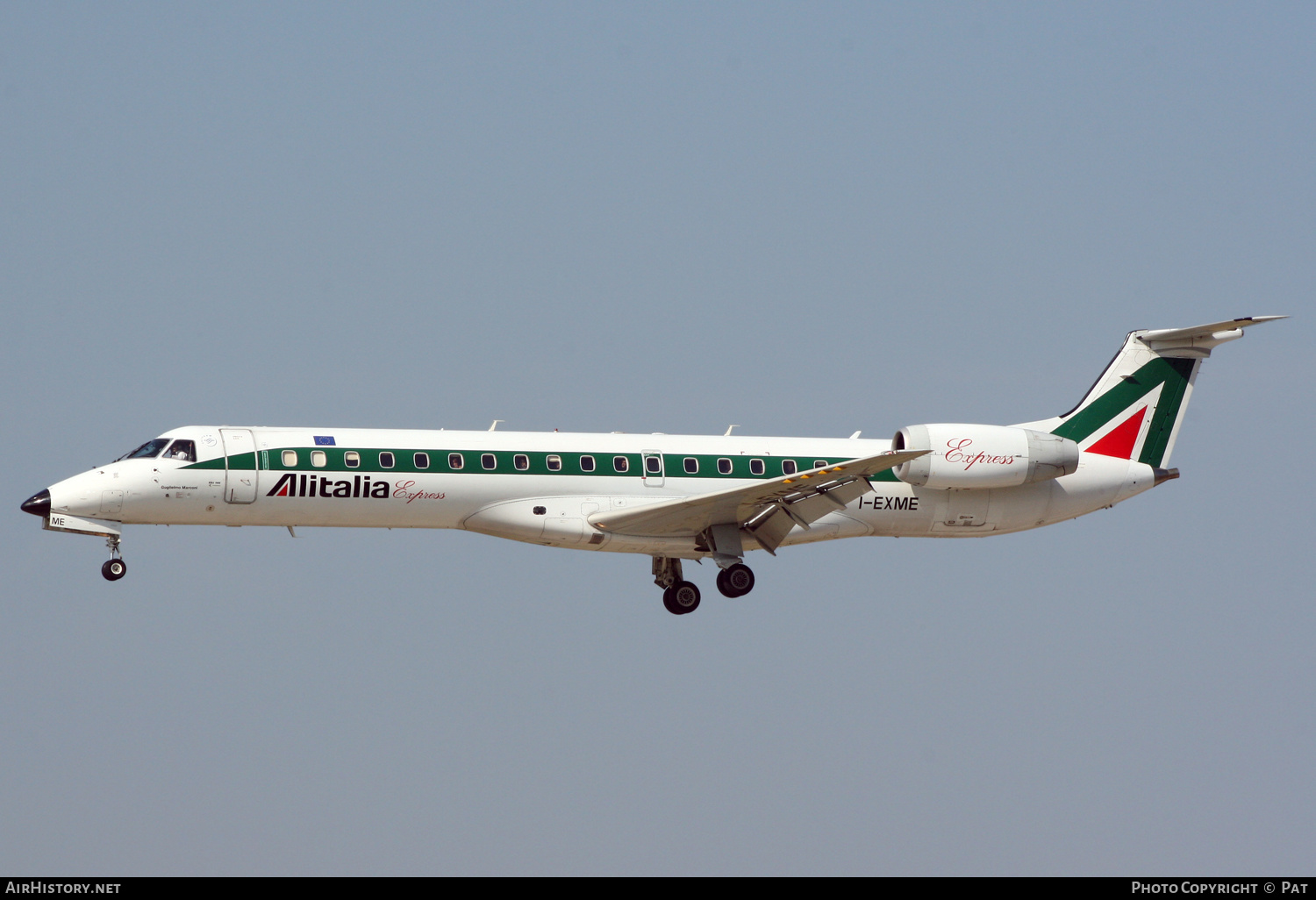 Aircraft Photo of I-EXME | Embraer ERJ-145LR (EMB-145LR) | Alitalia Express | AirHistory.net #250388