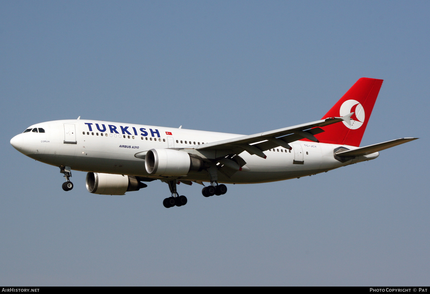 Aircraft Photo of TC-JCY | Airbus A310-304 | Turkish Airlines | AirHistory.net #250407