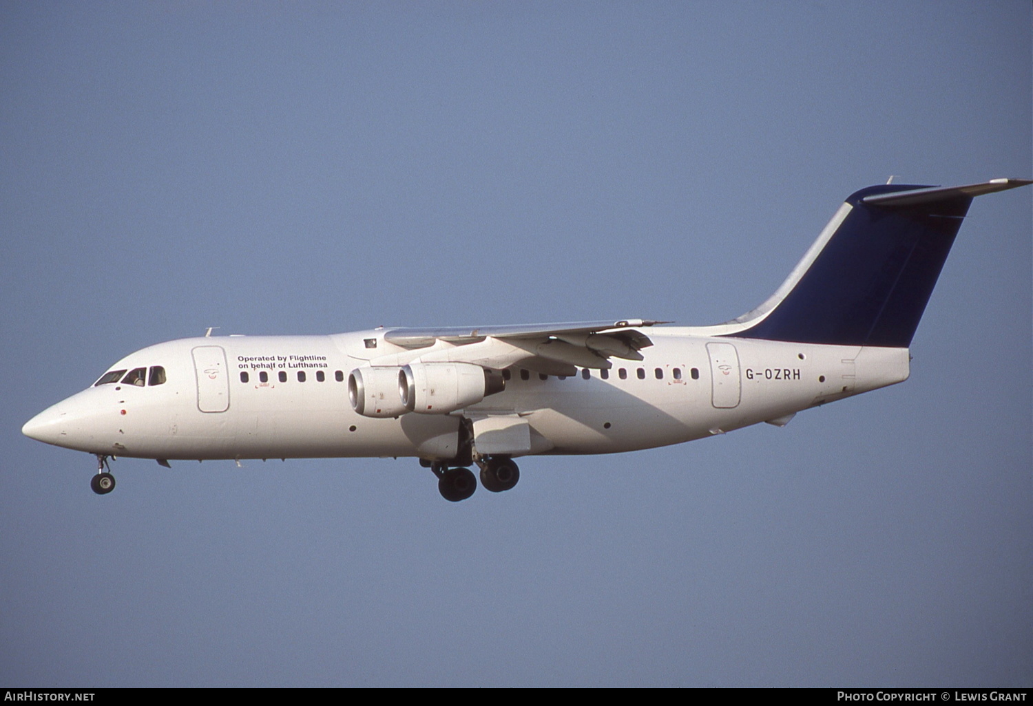 Aircraft Photo of G-OZRH | British Aerospace BAe-146-200 | Flightline | AirHistory.net #250422