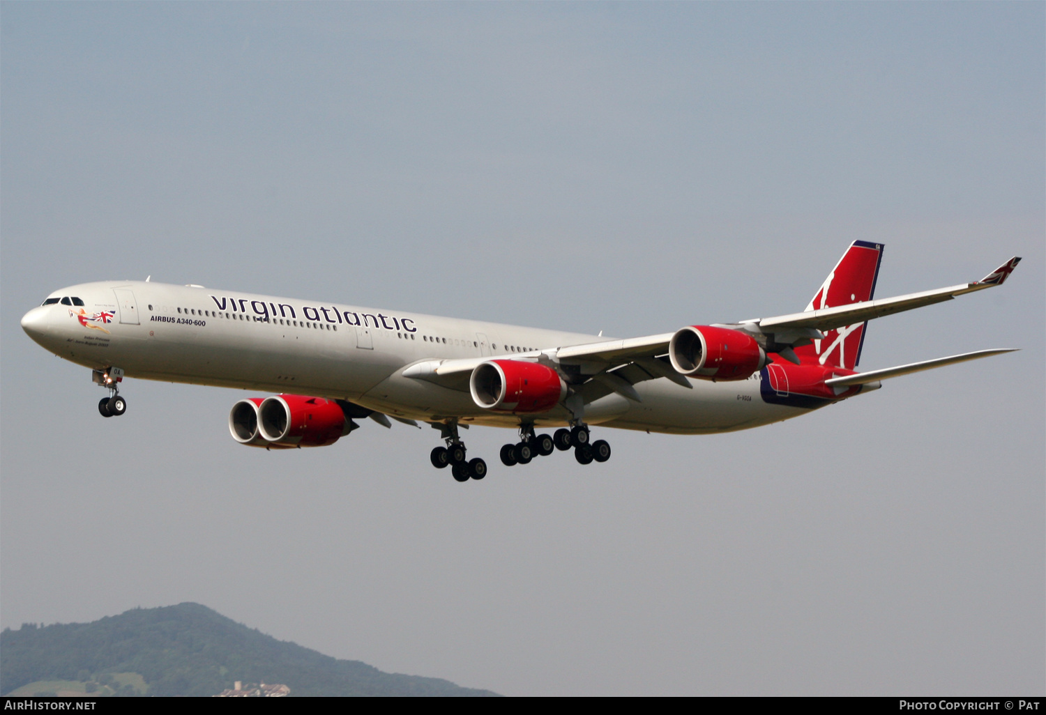 Aircraft Photo of G-VGOA | Airbus A340-642 | Virgin Atlantic Airways | AirHistory.net #250443